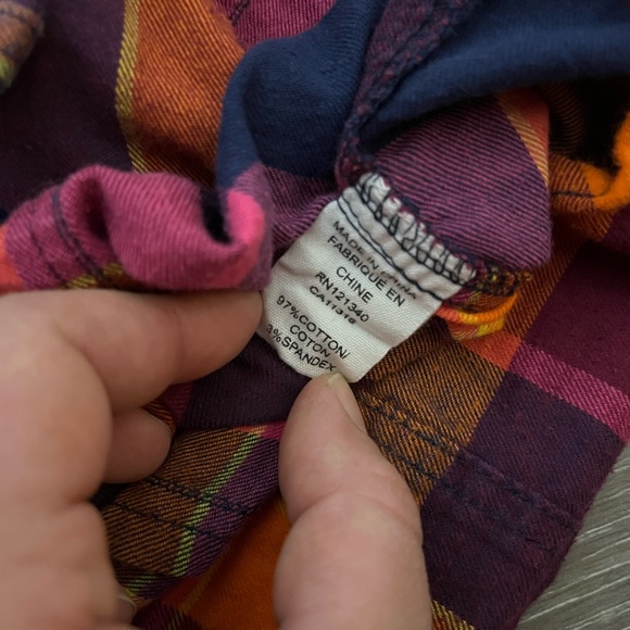 Garage Plaid Cotton Snap Flannel Shirt - Picture 6 of 6